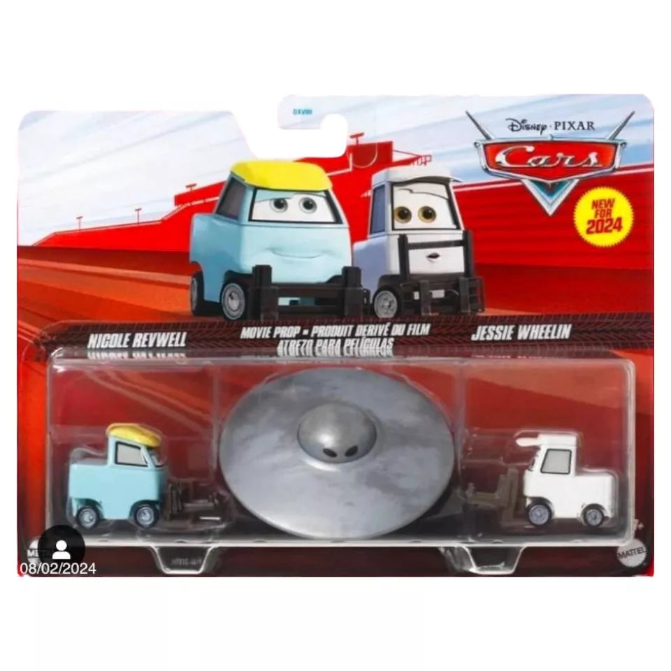 Cars Character Car Vehicle 2-Pack 2024 Mix 4Y