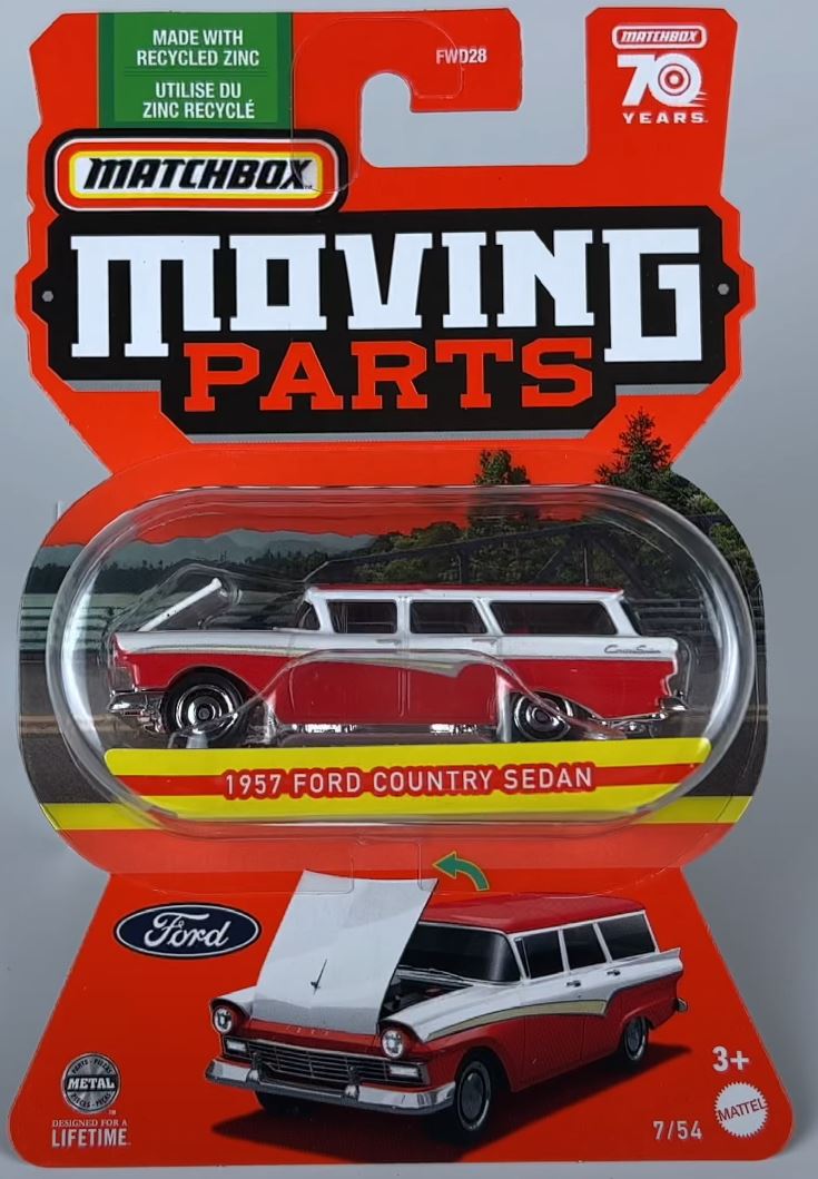 Matchbox Moving Parts 2023 Mix 6