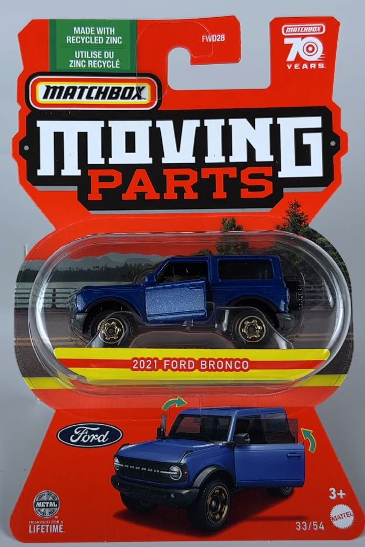 Matchbox Moving Parts 2023 Mix 6