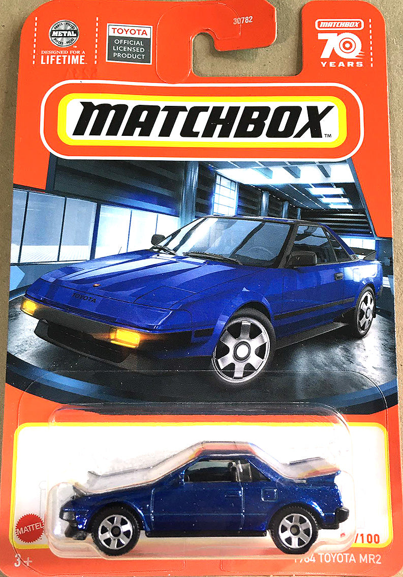 Blue matchbox hot sale car