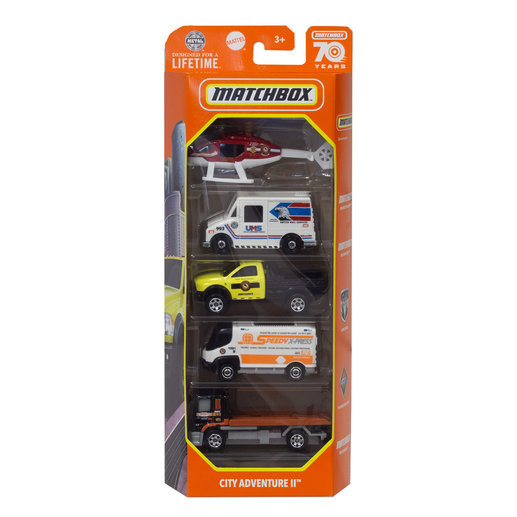 Matchbox Car Collection 5-Pack 2023 Mix 5 (P) – Hot Match Collectables