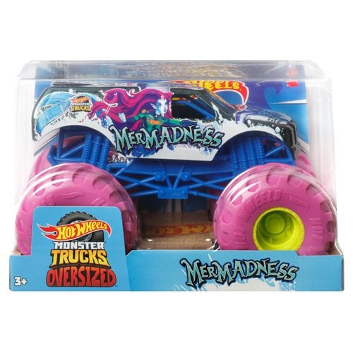 Hot Wheels Monster Trucks 1:24 Scale 2023 Mix 12 Vehicle Case of 4