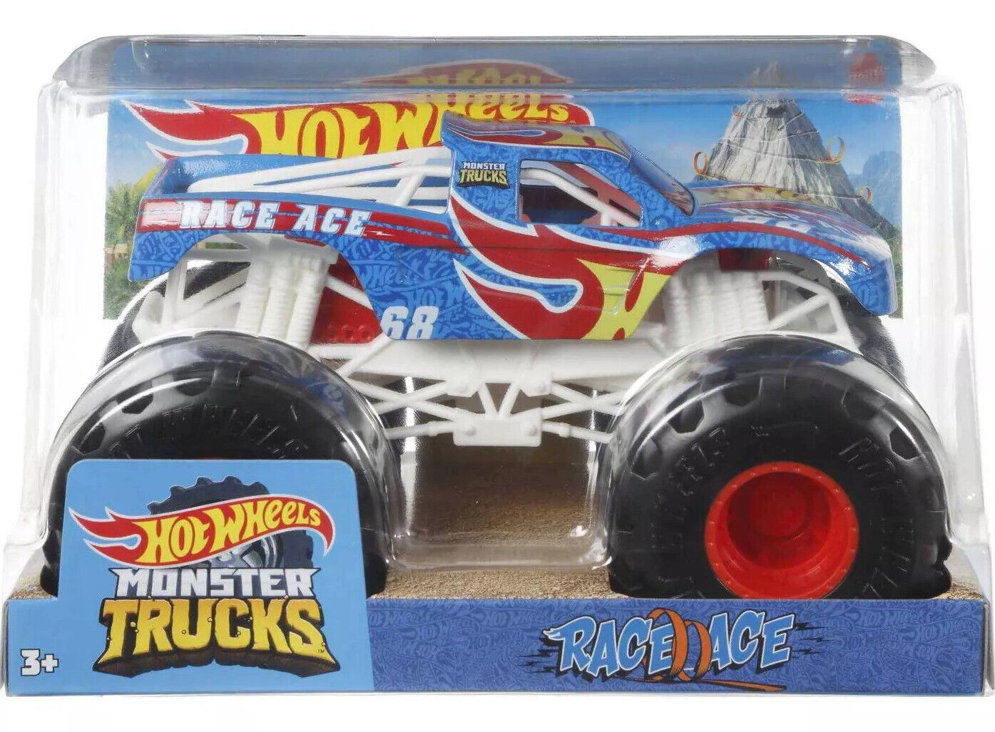 Hot Wheels Monster Trucks 1:24 Scale 2023 Mix 10 (K) – Hot Match